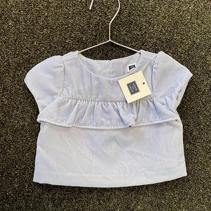 NWT Janie & Jack Velvet Top
